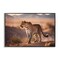 Stupell Industries Cheetah On Patrol Framed Giclee Wall Art Design by Noah Bay